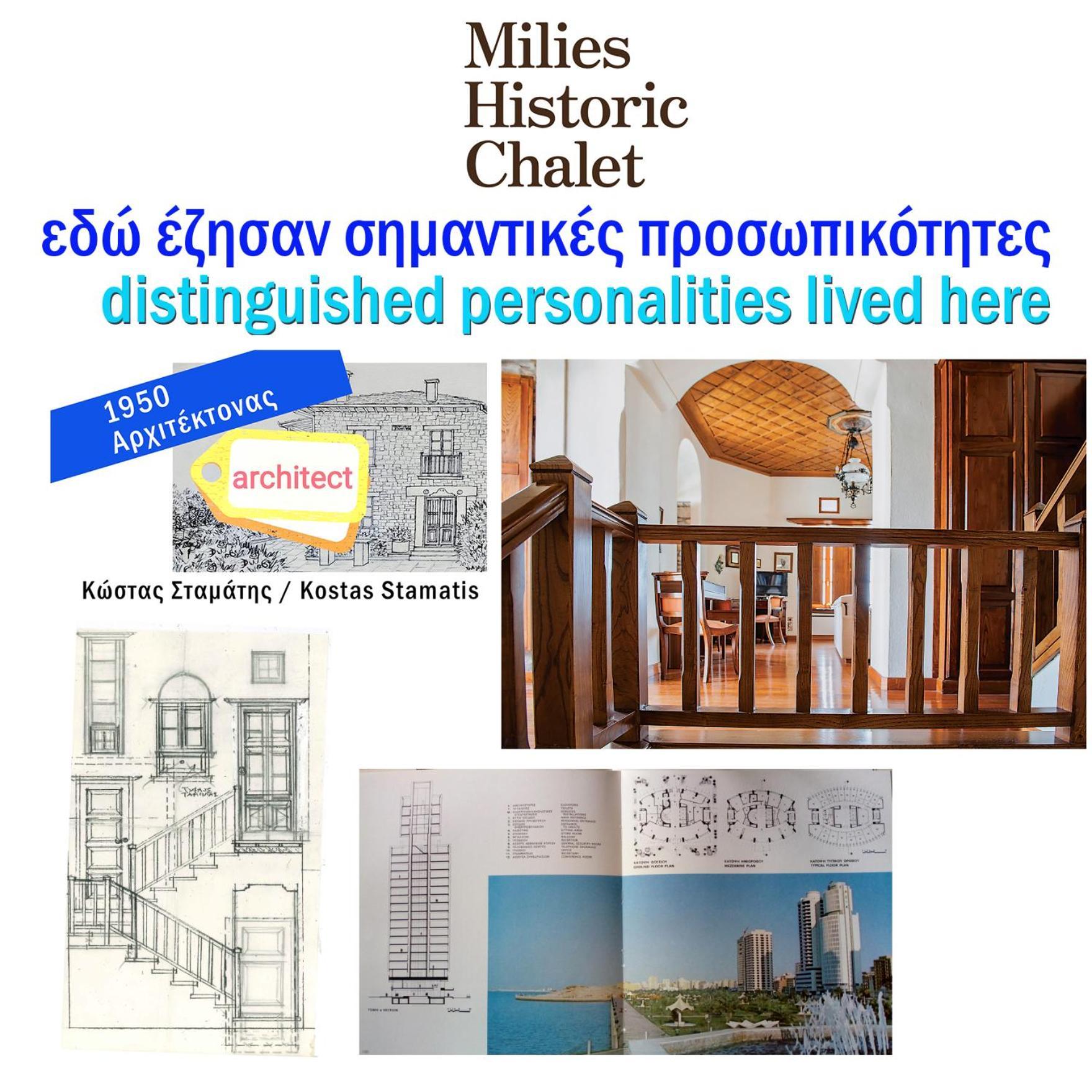 Milies Historic Chalet Pelion Miléai Eksteriør bilde